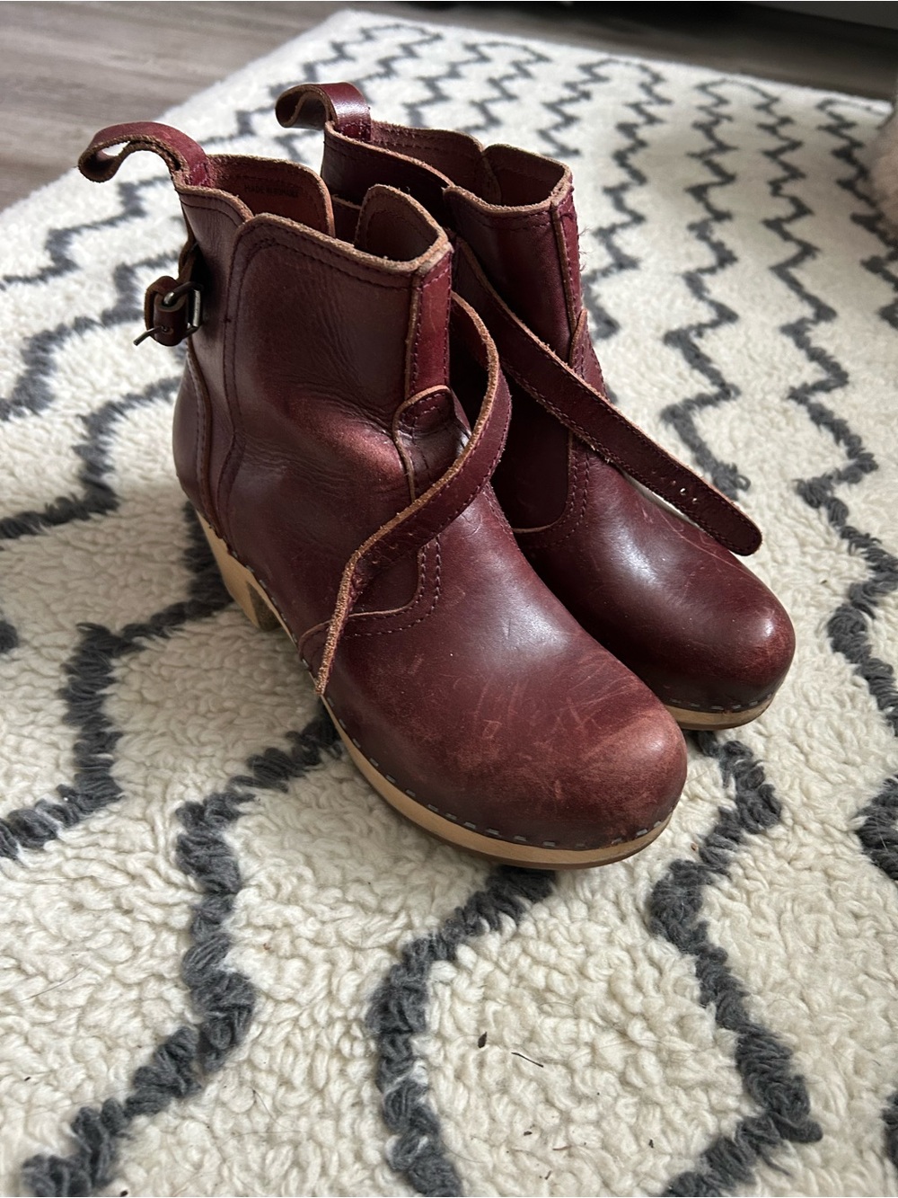 Hasbeen Leather Ankle Boots